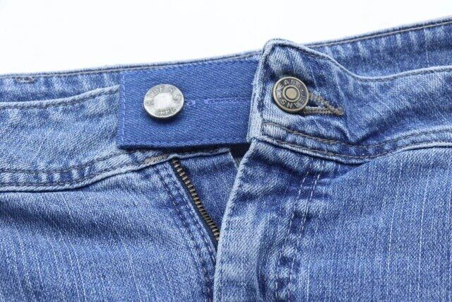 セリア ウエスト延長ベルト デニム風