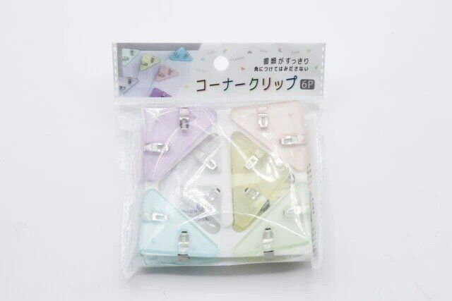 セリア コーナークリップ 6P パッケージ
