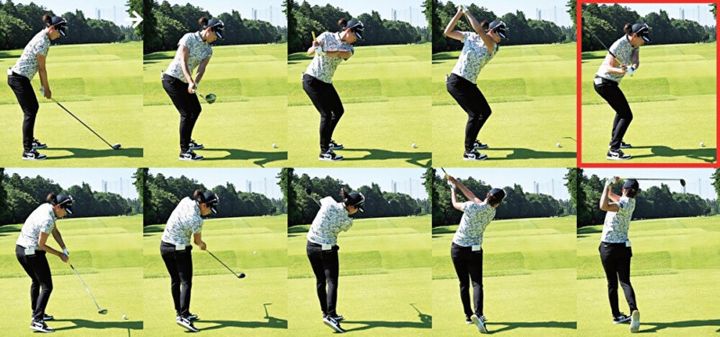 “切り返し”のカギはグリップエンドにあり！女子プロのスイングがヒント