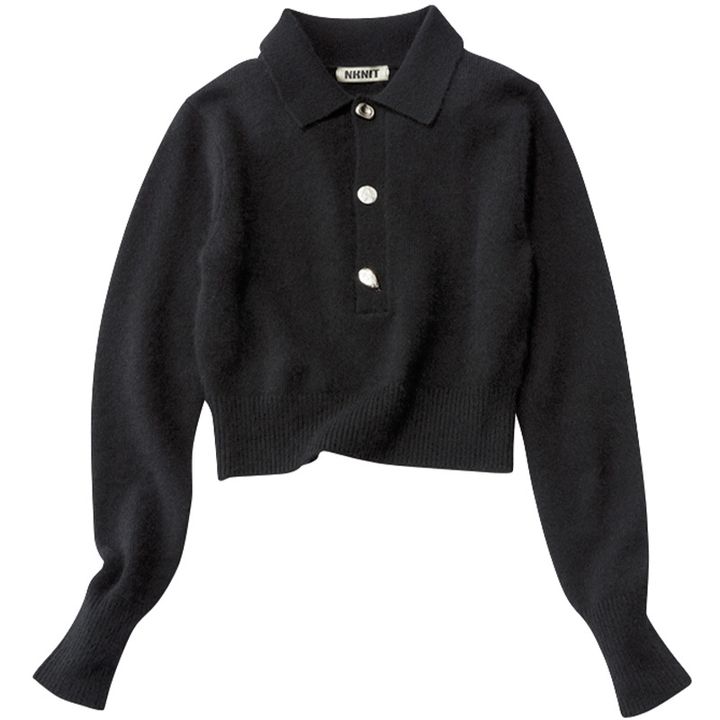 トレンドの短丈ポロニット