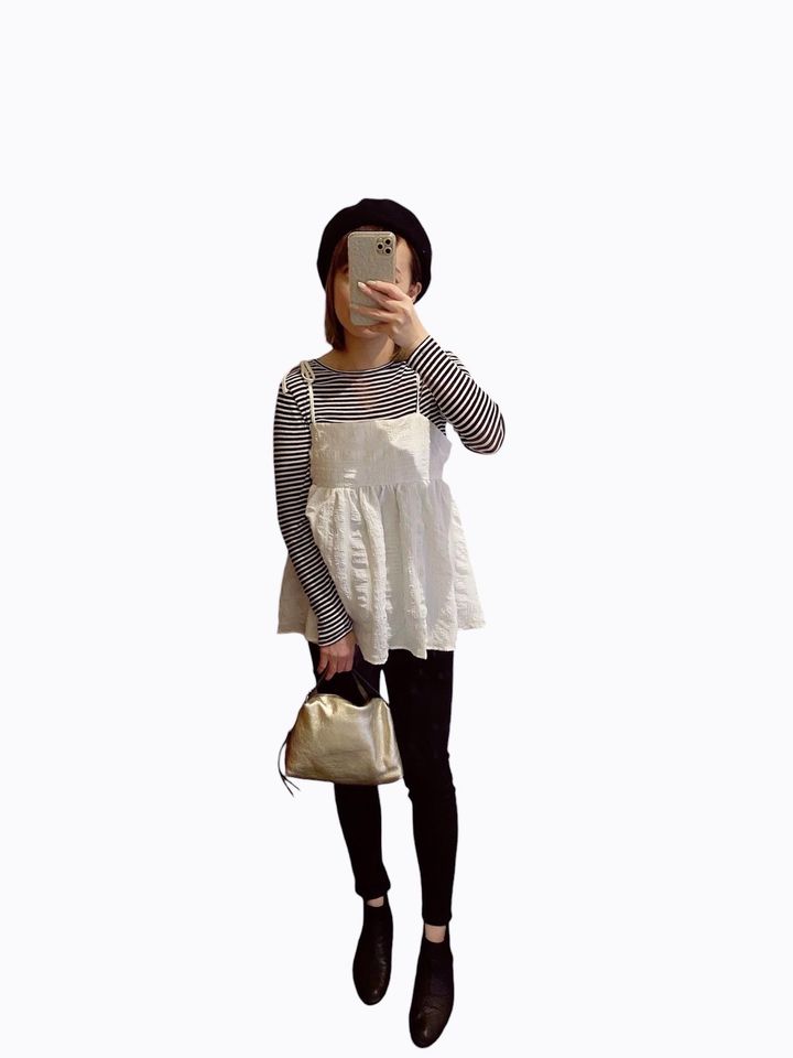 画像: 着回しコーデその1