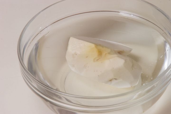 山芋とろろ汁の下準備1