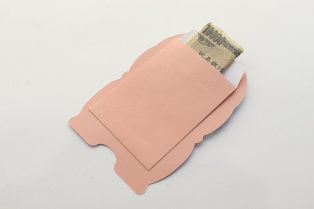 ダイソー ポチ袋（きょろきょろ目玉、4枚） 使用例