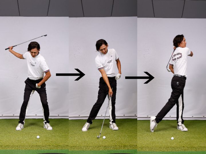 正しいインパクトは“腰も胸も開く”！トッププロの形から学ぶ