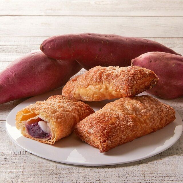 シャトレーゼ むらさき芋のあんこもちパイ