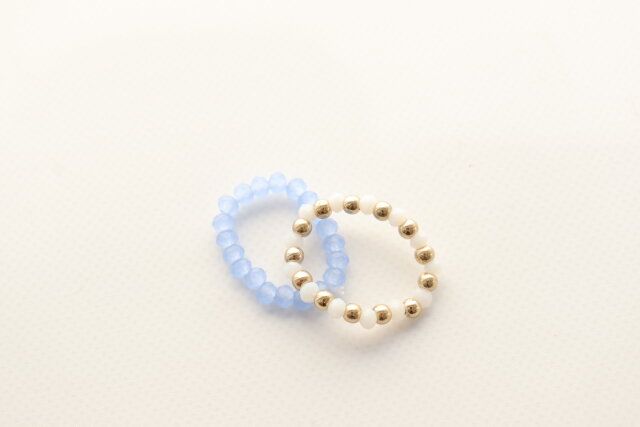 ダイソー ビーズリング（2本）
