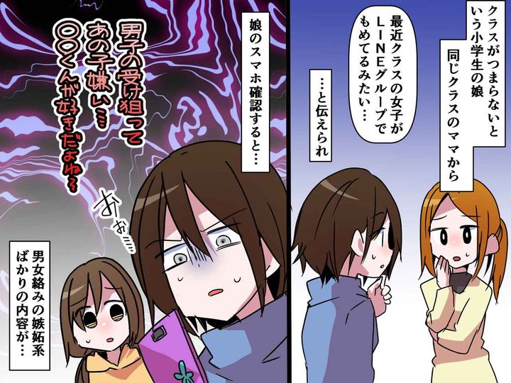 画像: ＜小5女子のスマホ事情＞「男受け狙いの女ってキライ！！」嫉妬渦巻くグループLINEに、親も驚愕！