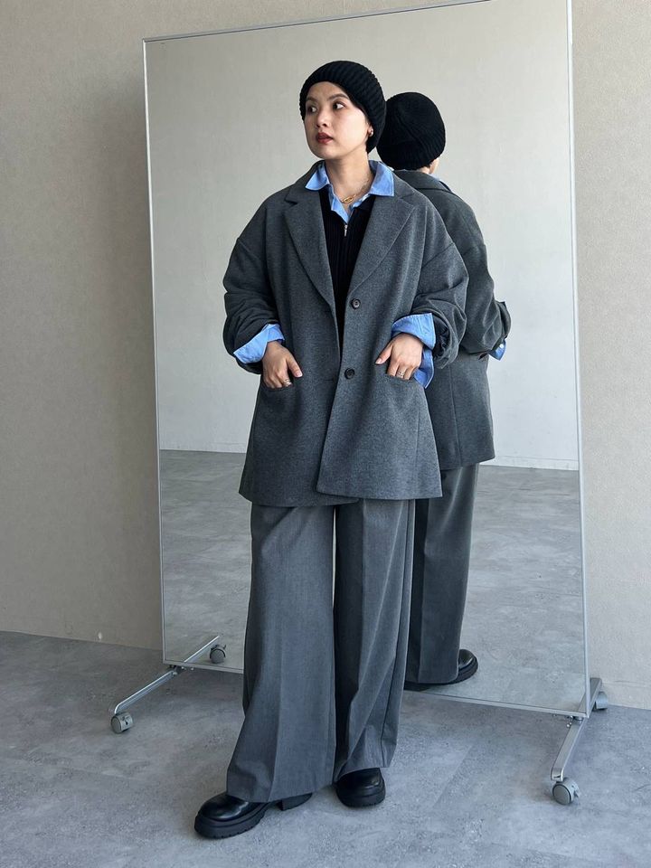 ＜極美品＞レプシム フリーサイズ コート 使用感なし 体型を選ばず着れますよ。 極美品＞レプシム フリーサイズ コート 使用感なし 体型を選ばず