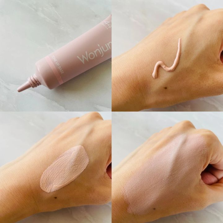 【ウォンジョンヨ 下地】 トーンアップベース 01 ピーチピンクの口コミ＆レビュー