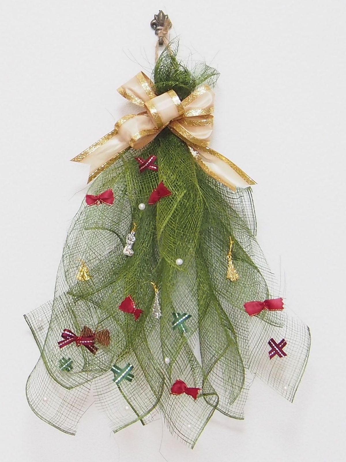 No25 松ぼっくりのツリークリスマスインテリアクリスマススワッグリース