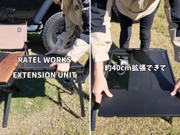 キャンプ上級者が使ってる！使い方無限大なキャンプテーブルが優秀すぎる！