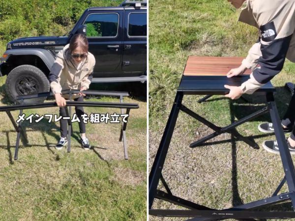 キャンプ上級者が使ってる！使い方無限大なキャンプテーブルが優秀すぎる！