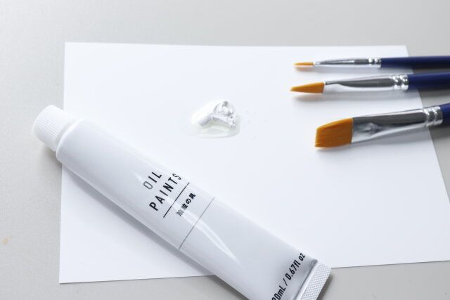 ダイソー 絵画用パレットシート（100mm×150mm） 使用例