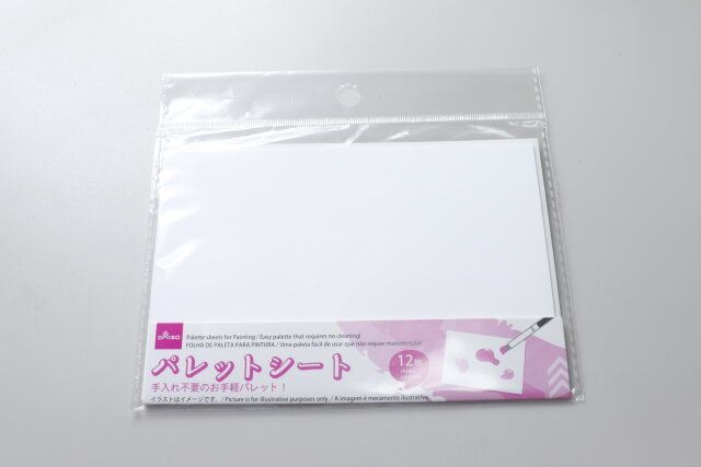 ダイソー 絵画用パレットシート（100mm×150mm） パッケージ