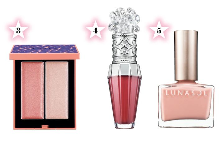 【冬メイク2025】輝くラメでさりげなく盛る冬メイク 使用コスメ２