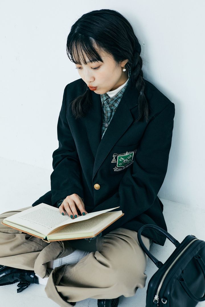 152cmのパンツコーデ2選。低身長流のスタイルアップテクに注目【FUDGE FRIEND おしゃれさんの毎日コーディネート｜大島花菜】