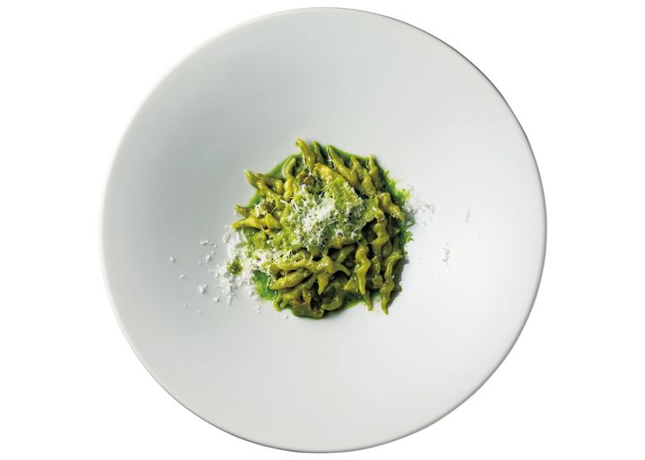 トロフィエ 鮑のジェノベーゼ