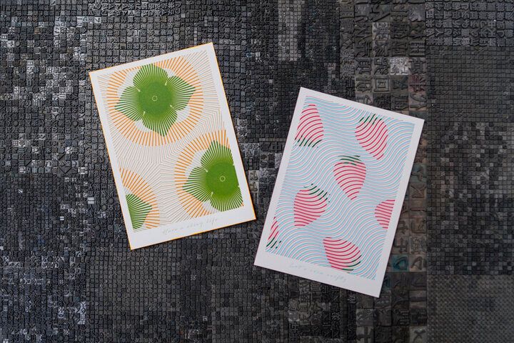 鹿や天平文様のペーパーアイテムを探しに、奈良・きたまちの「活版印刷 丹」へ