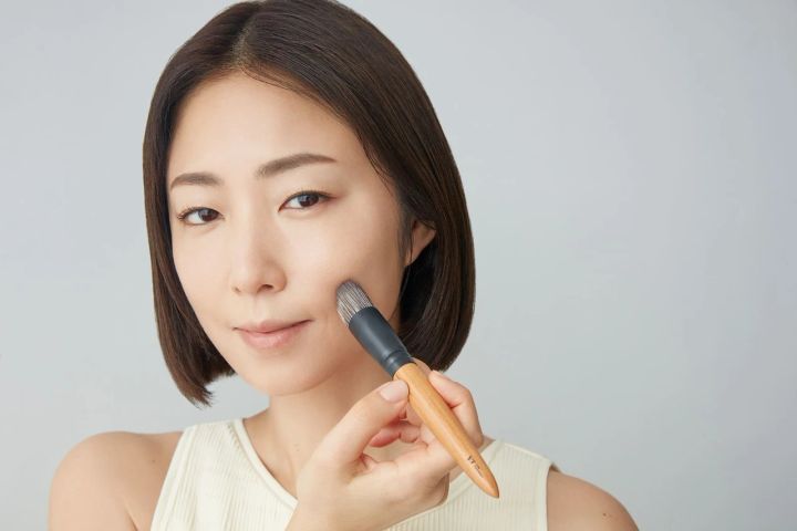 RMK リクイドファンデーションを使ったセミマット肌の作り方2