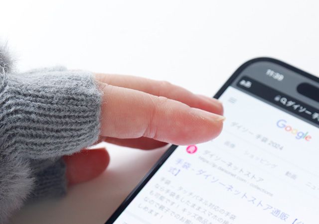 ダイソー 手袋 スマホ対応