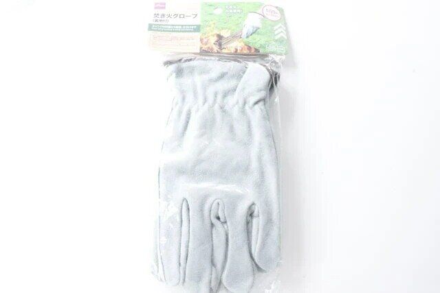 ダイソー 焚き火グローブ（裏地付） パッケージ