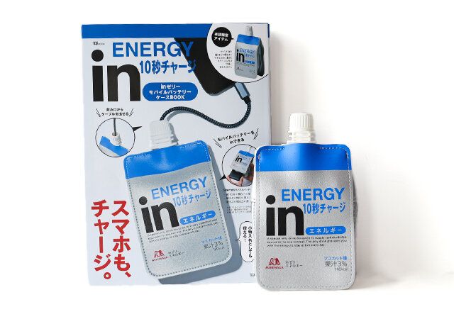 inゼリー モバイルバッテリーケースBOOK付録レビュー