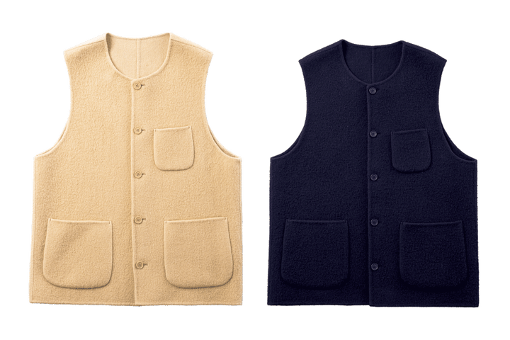 〈フォル〉のニットベスト