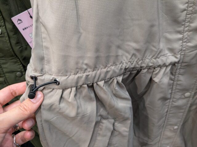 【ワークマン】高撥水シェルワンピースコート