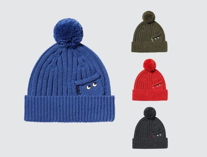 ユニクロ×アニヤハインドマーチ ヒートテックニッビーニー