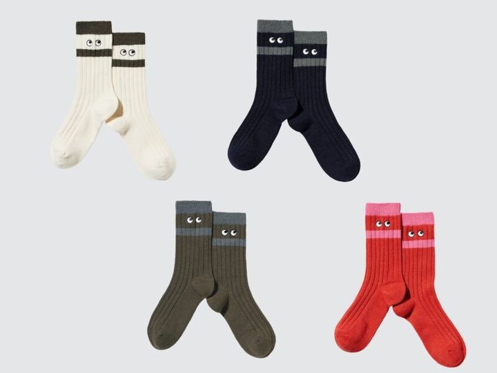 ユニクロ×アニヤハインドマーチ ヒートテックソックス