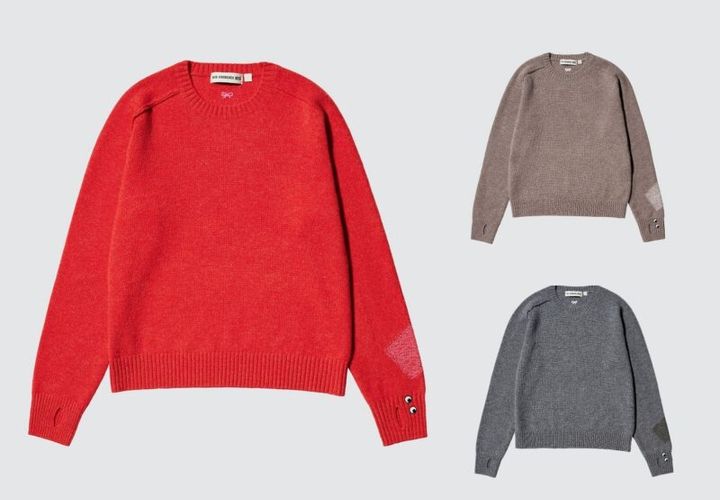 ユニクロ×アニヤハインドマーチ カシミアニット