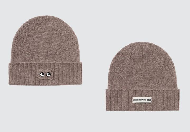 ユニクロ×アニヤハインドマーチ カシミヤビーニー