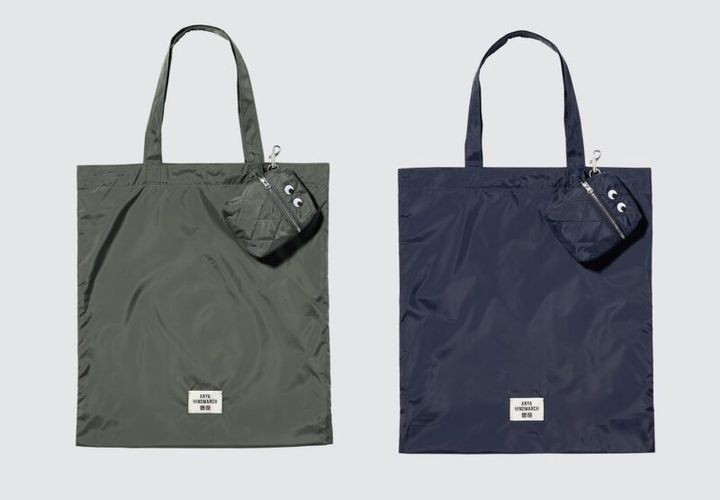 ユニクロ×アニヤハインドマーチ パッカブルバッグ