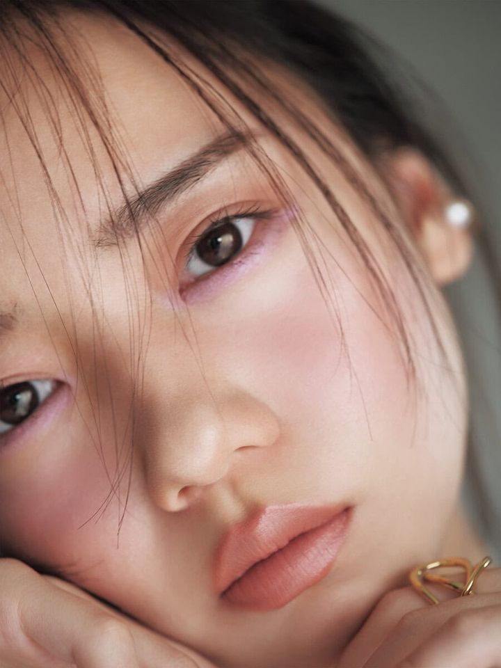 パープルメイク