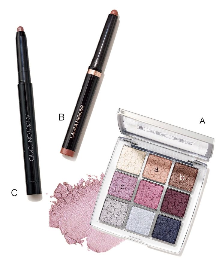 パープルメイク