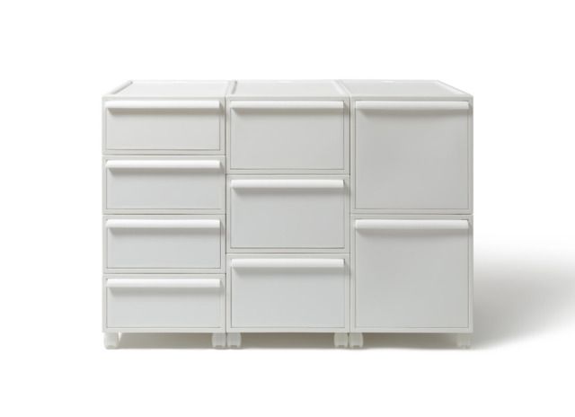 スタッキングできる収納「クローゼットシステム」