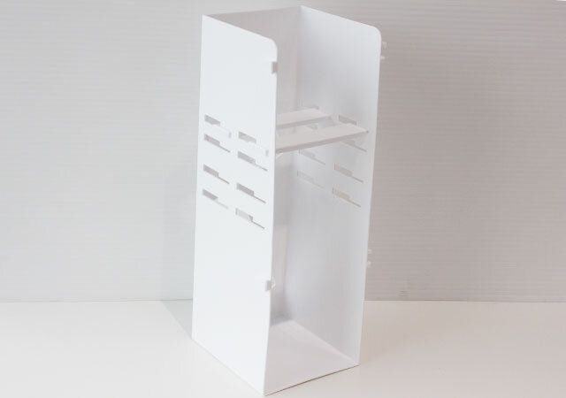 ダイソー 棚板を付けられるファイルボックス 完成形