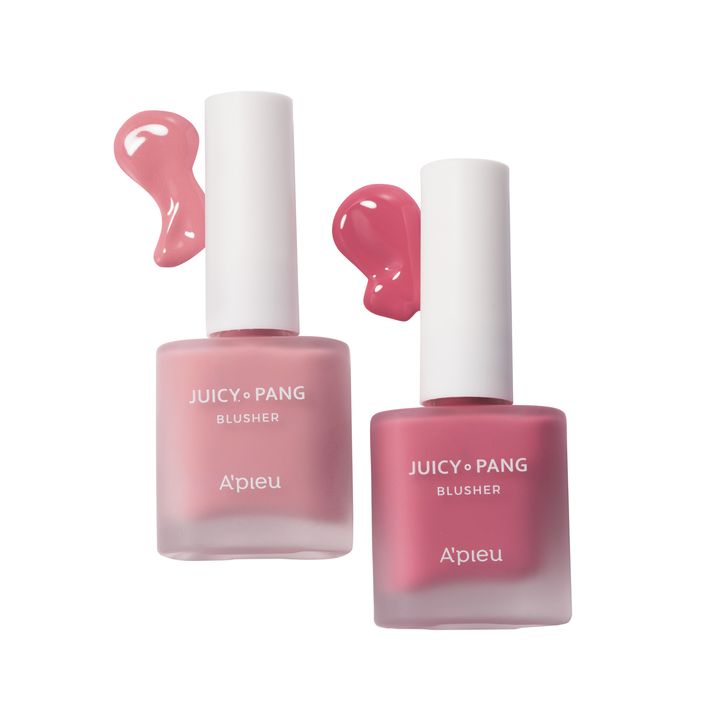 アピュー ジューシーパン ウォーターブラッシャー 左から：PK03、PK02