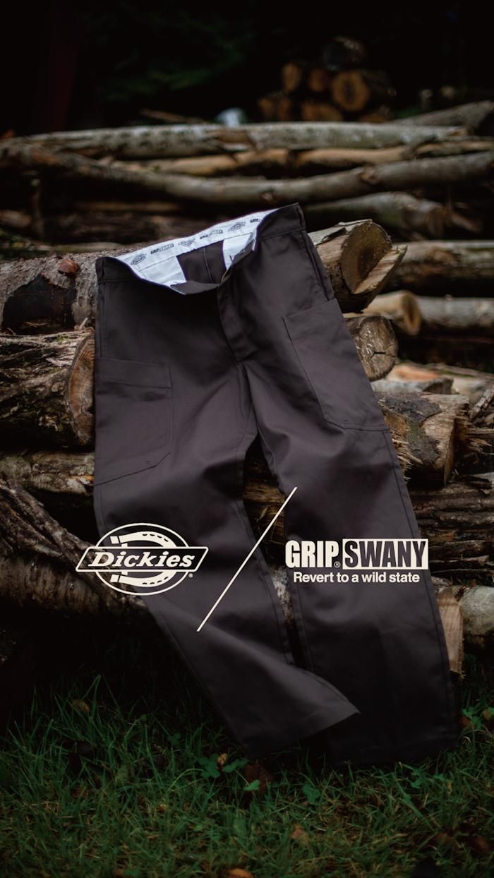 GRIPSWANYとDickiesのコラボアイテム「FIELD WORK PANTS」