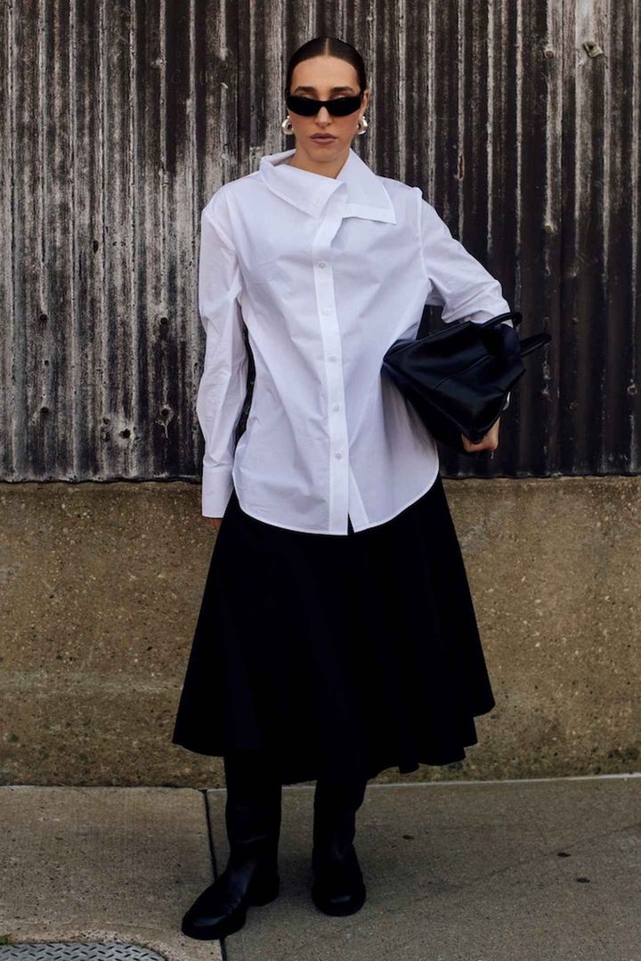 画像: デザイン性の高いシャツを主役に脱コンサバ