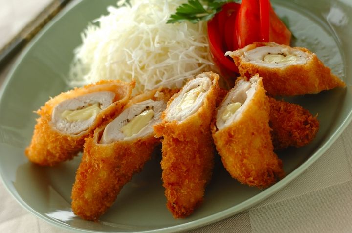 簡単とろーり！鶏ささみのチーズカツ