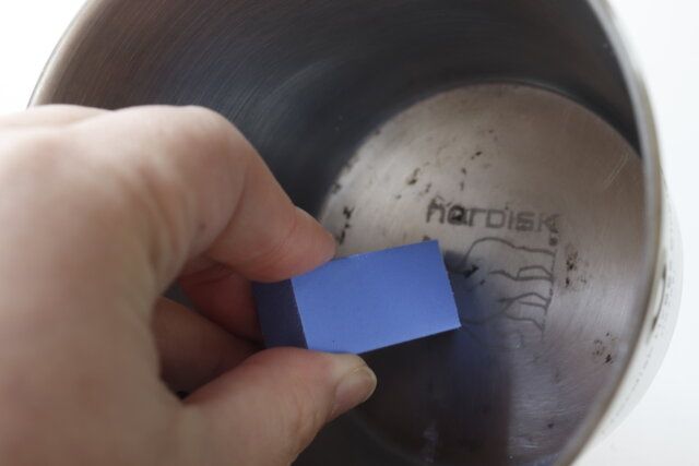 ダイソー 汚れ落とし消しゴム 使用方法