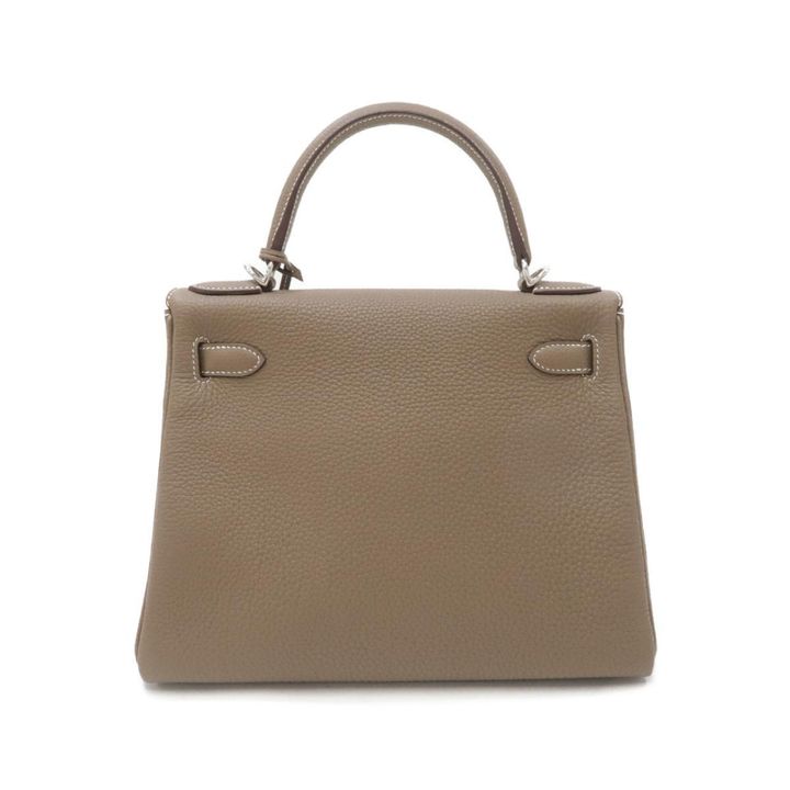 内縫いのエルメスケリーの背面