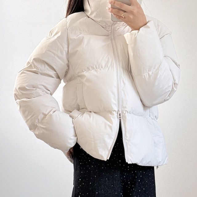 GU「ヒートパデッドブルゾン」