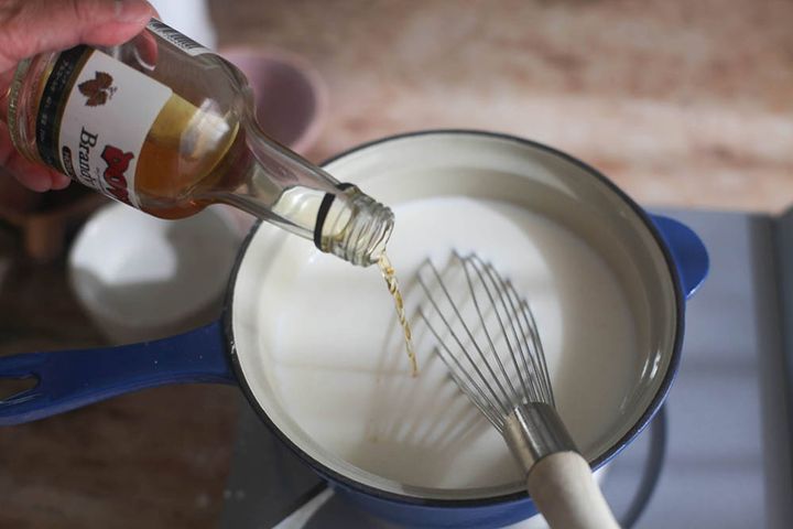 ブランデーソースの作り方