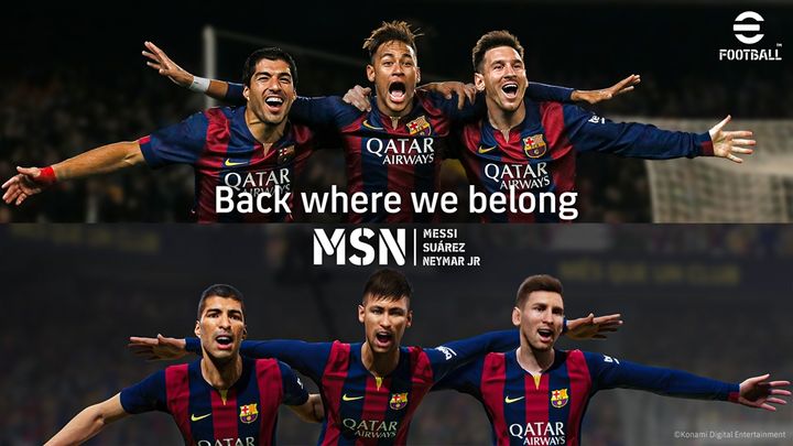 サッカー史上最強トリオ「MSN」が日本製ゲームで再結成！メッシらが思い出を語る