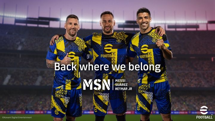 サッカー史上最強トリオ「MSN」が日本製ゲームで再結成！メッシらが思い出を語る