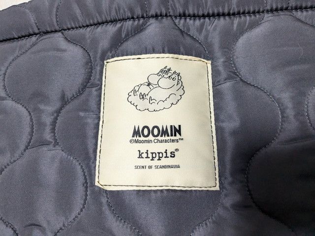 ムーミン×kippis たっぷり入る! ふわ軽キルティングトートバッグ BOOK