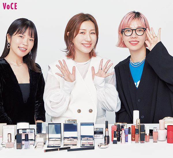 河嶋希さん、長井かおりさん、paku☆chanさん