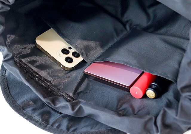いちばん使える3wayトートバックパック 内ポケット